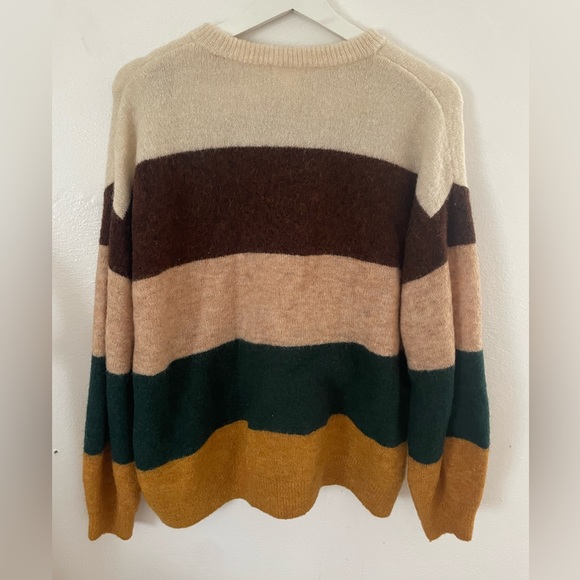 Striped Grandpa Sweater - Picture 2 of 3